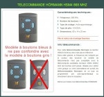 telecommande hormann, porte de garage hormann