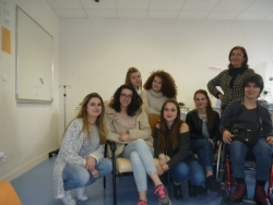 Action de sensibilisation au lycée Fenelon de La Rochelle
