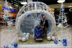 Nathalie et Eric le couple royal – à Auchan Clermo