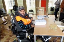 Parcours de vie en fauteuil roulant à Riom