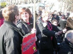 Manifestation 29 janvier 2009 à Carcassonne