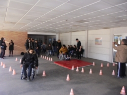 Sensibilisation au handicap, Carcassonne 05/02