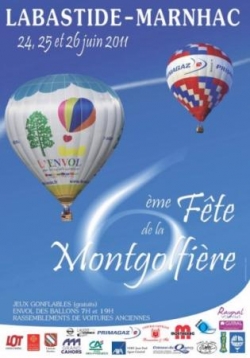 6ème Fête de la Montgolfière à LABASTIDE-MARNHAC