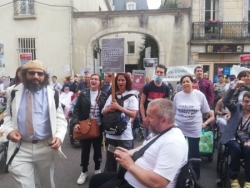 Manifestation AAH à Dijon 2021