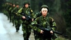 Suède, conscription, service militaire