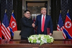 Kim, Trump, Singapour, Corée