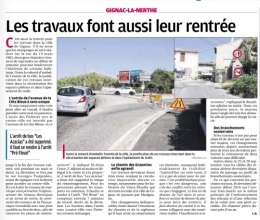 La Provence 3 septembre 2015 travaux voirie.jpg