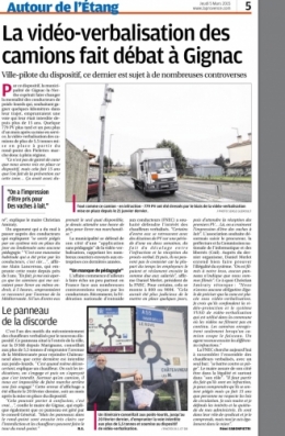 La Provence 5 mars 2015 VAO POIDS LOURDS.jpg