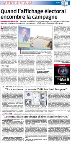 La Provence 16 FEV 2014 AFFICHAGE ELECTORAL.png
