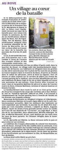 La Provence 26 AOUT 2014 70 ème Libération du ROVE.png