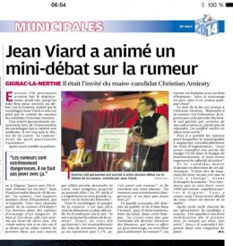 LA PROVENCE 3 MARS 2014 RUMEUR CR.png