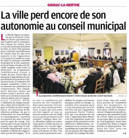 La Provence 18 décembre 2015 Conseile municipal du 15 déc.jpg