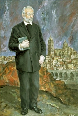 Retrato de Miguel de Unamuno