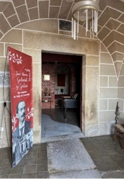 Entrada a la Casa-Museo Gabriel y Galán