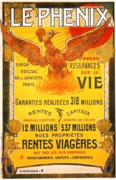 Paris Disparu La Compagnie D Assurances Le Phenix 33 Rue