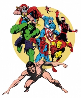 iron man,spiderman,hulk,tarzan,marvel origines,stan lee