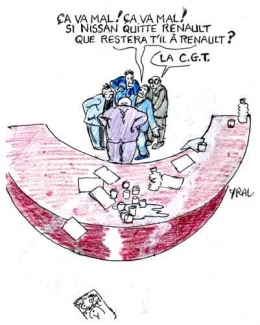 Renaut,nissan,faux espions,syndicats,cgt,pélata,dysfonctionnements,