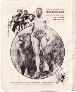 léni riefenstahl,glenn morris,tarzan,code hays,j.o. 1936,j.o. 2024,tarzanide du grenier,bandes dessinées de collection,bar zing,montluçon