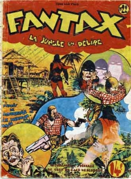 Fantax,H. Foster,Marcel Navaro,péripatéticienne,atelier Noucot,BD,bandes dessinées anciennes,