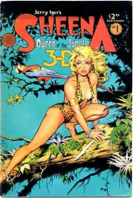 Hurrah !,Sheena,panthère blonde,3 D,Will Eisner,Jerry Ifer’s,Tarzella,Rex Maxon,BD,bandes dessinée de collection,