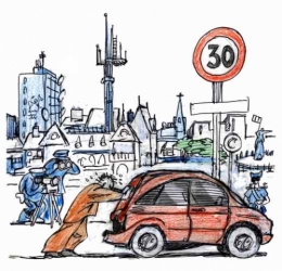 automobilistes,limitation de vitesse,code de la route