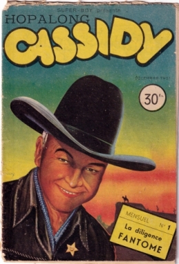 hopalong cassidy,editions impéria lyon,le bon marché,créé en 1904 par clarence e. mulford,bandes dessinées de collection,bar zing