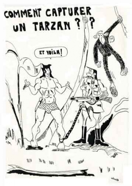 Tarzan,BD,bandes dessinées anciennes,parodie Tarzan,phénomène mondial Tarzan,