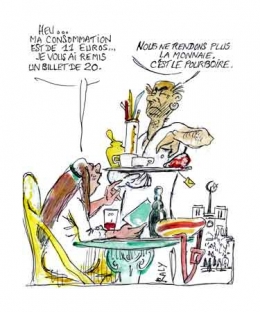 pourboire,pourboire compris,loi 1984 pourboire,trinkgeld,pourboire obligatoire,georges bourquard,pourliche