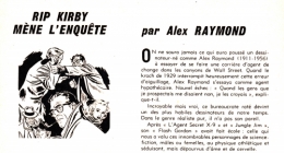 tarzanide du grenier,rip kirby,alex raymond,journal la montagne chronique nécrologique