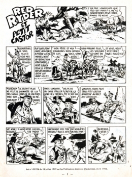 red ryder,petit castor,cavalier rouge,colorado,zorro,fred harman,bande dessinée de collection,doc jivaro