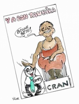 taubira,Assemblée nationale,CRAN,PS,bananes,UMP,Walvari,Guyane indépendante