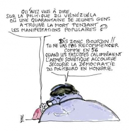 bourdin,mélenchon,maduro,vénézuéla,hongrie 1956