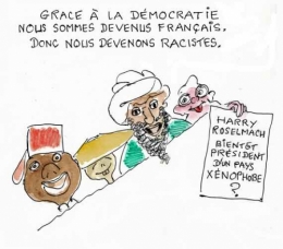 Harry Roselmach,Libération,RMC,Le Monde,Taubira,racisme,démocratie