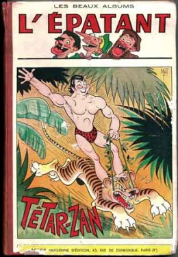 bandes dessinées,BD,Tarzan,Tarzanides,Marijac,Pellos,Coq Hardi,l'épatant,Jacovitti,