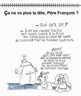 lampedusa,pape françois,guerres civiles internes musulmanes,le figaro,giusi nicolini