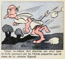 BD Bigoudi n° 402, César s'enfuyant.jpg