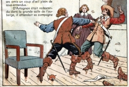 Le Rallic,Marijac,La Protégée de d'Artagnan, Les éditions S.A.E.T.L.E,BD Pierrot,Alexandre Dumas,tirailleurs sénégalais,bandes dessinées de collection,Doc Jivaro,Bar Zing de Montluçon