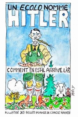 adolph Hitler,France 2,végétarien,écologie,