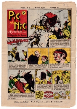 Pic et Nic,Harold Foster,Chott,Montluçon,Doc Jivaro,bandes dessinées de collection,Tarzanides du grenier.
