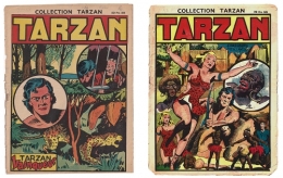 hitler,goering,tarzan,editions mondiales del duca,thorwald,ubermensch,bandes dessinées de collection,bar zing,tarzanides