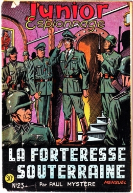 bd fantax,mouchot chott,opéra garnier,bd junior espionnage n° 23 année 1952,paul mystère,michael cain,l’aigle s’est envolé