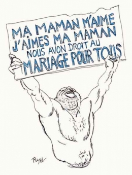 Mariage pour tous,divorce,mariage gay,homoxexualité,Frigide Barjot,