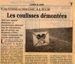 eurodisney,donald l’imposteur,wilbur leguebe,la société des bulles,editions alain moreau