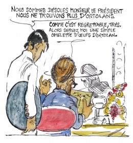 ortolans,ortolans à la provençale,disparition des oiseaux,mittérand,ortolan fromage