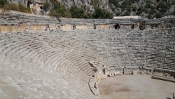 Le théâtre antique de Myre