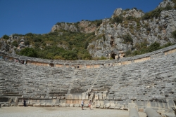 Le théâtre antique de Myre