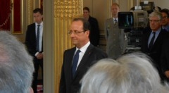 François Hollande, Président de la République, investiture