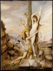 Gustave Moreau pluie Courses Resto du coeur