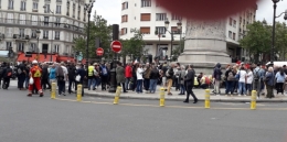 paris,manifestation,crs