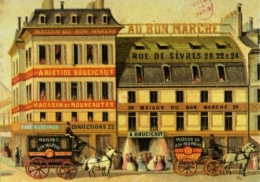 Bon Marché, livres de poche, grande épicerie